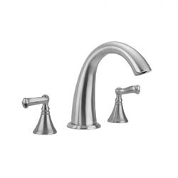 Jaclo :: Uptown Contempo Freestanding Tub Filler with Handshower